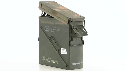 AMMO CAN PA125 25MM W/LIDS 360 View - image 8 from the video